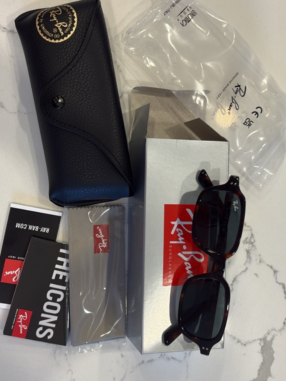 Brand new RayBan sunglasses
